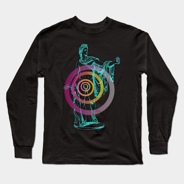 Apollo Belvedere Energy Long Sleeve T-Shirt by TJWDraws